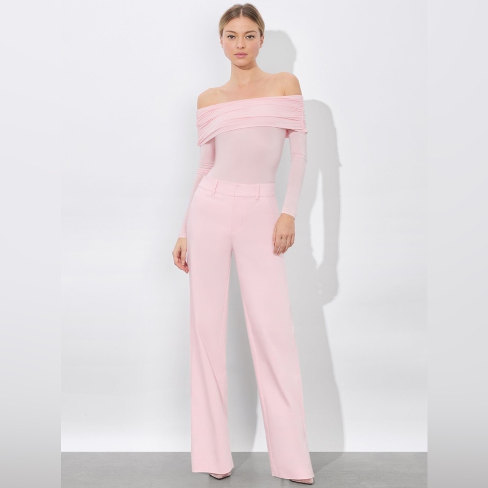 NWT Alice + Olivia ALEXANDER TROUSER - Picture 3 of 7
